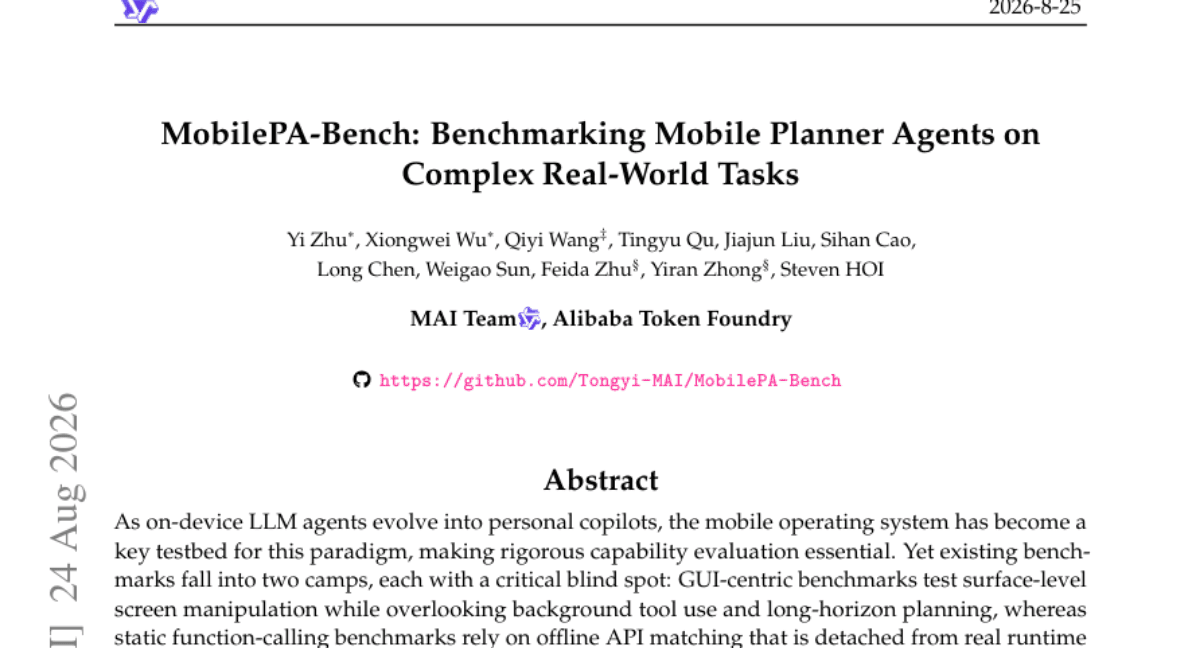 MobilePA-Bench: Benchmarking Mobile Planner Agents on Complex Real-World Tasks
