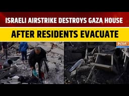 Gaza Conflict: Israeli Airstrike Destroys Residential Home In Bureij Camp After Phone Warning