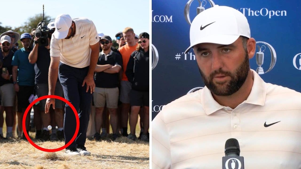 Scottie Scheffler in golf rules controversy in thrilling final ...