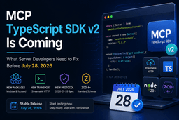 MCP TypeScript SDK v2 Migration Guide