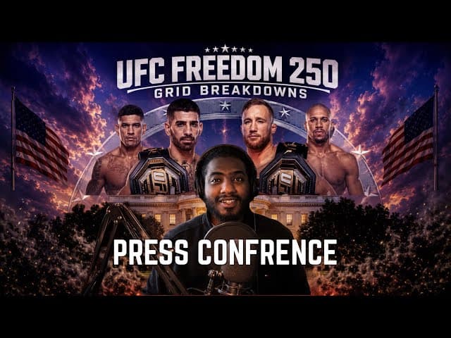 UFC White House Freedom 250 Jun14 DC buildup