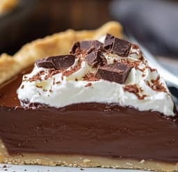 Old Fashioned Chocolate Pie Smooth Decadent No Fail