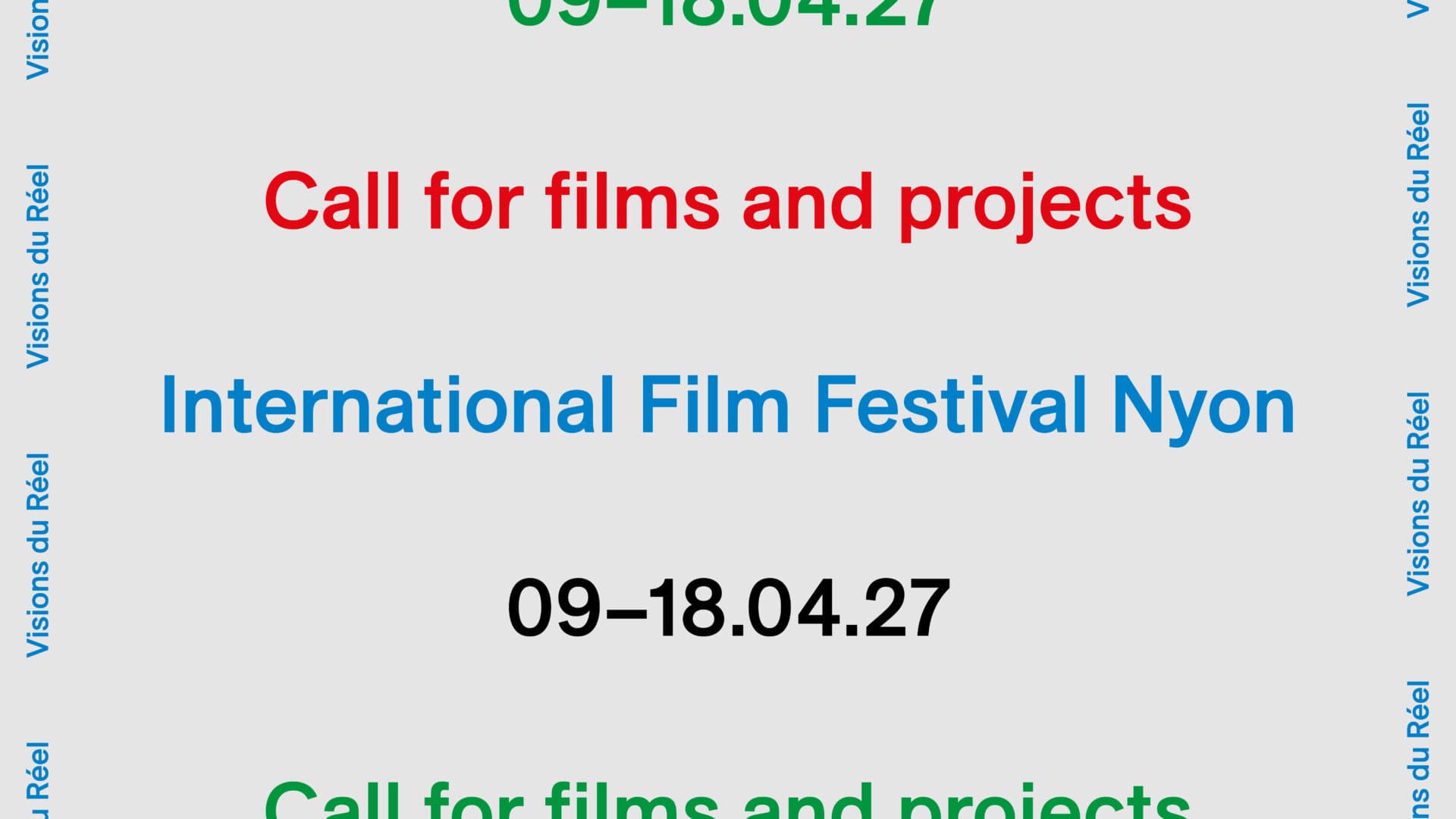 Visions du Réel 2027 Opens Submissions for Oscar-Qualifying ...