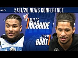Miles McBride, Josh Hart ready for Knicks-Spurs rematch of 1999 NBA Finals