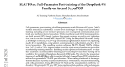 SLAI T-Rex: Full-Parameter Post-training of the DeepSeek-V4 Family on Ascend SuperPOD
