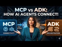 MCP vs ADK: How AI Agents Actually Connect & Orchestrate