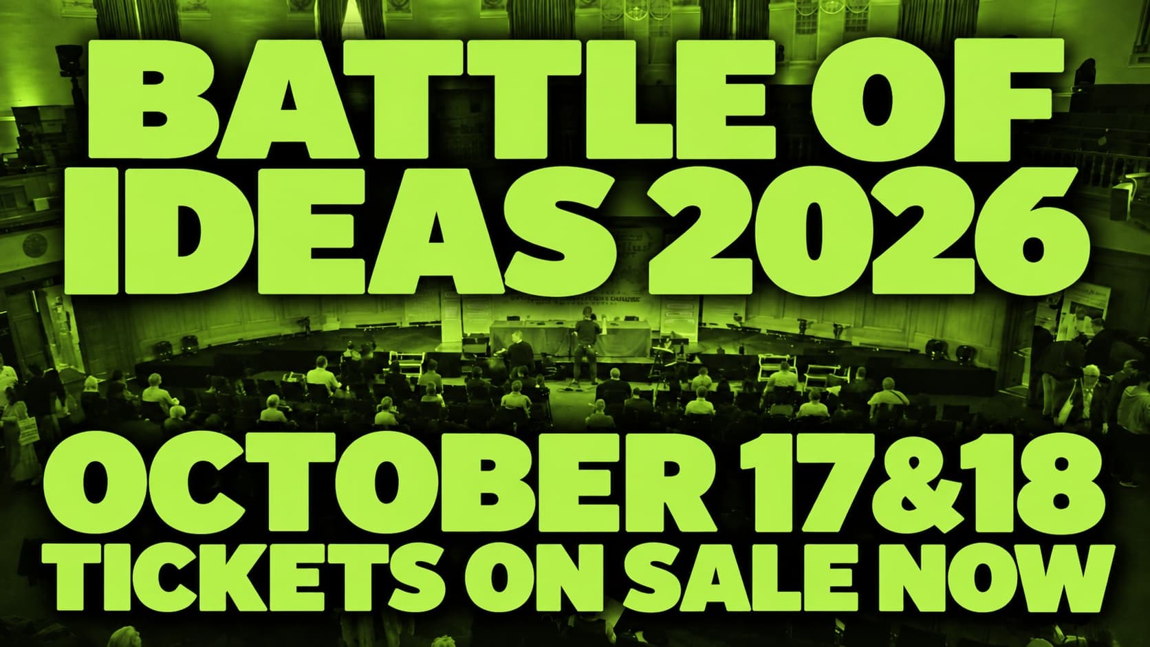 The reparations debate - Battle of Ideas festival