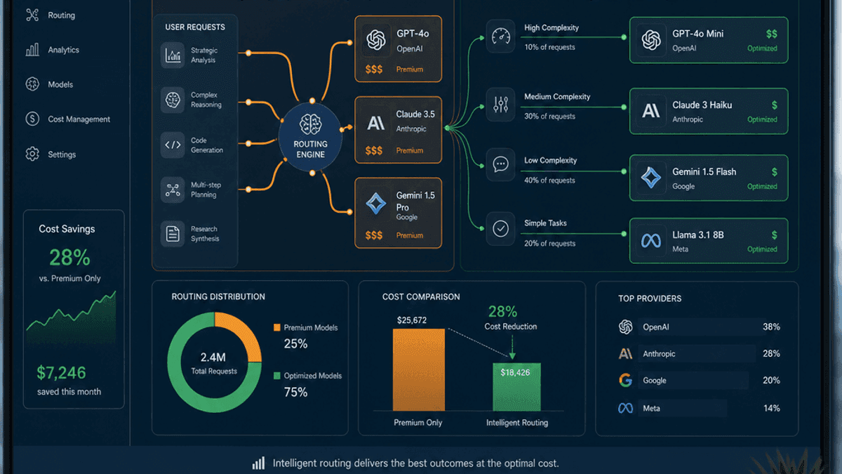 Model Routing Threatens OpenAI and Anthropic's Revenue Model