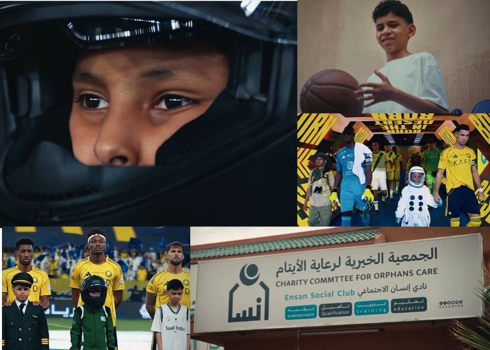 Saudi campaign reveals kids who surprised Cristiano Ronaldo