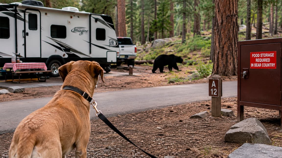 Camping with a dog in bear country? New study has a ...