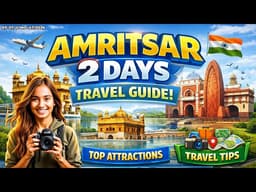 Amritsar 2 Days Complete Plan + खर्च 💰 | Amritsar Full Guide | Golden Temple, Wagah Border & More