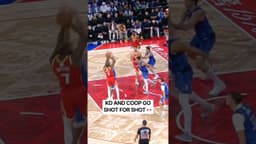 KD and Cooper Trade Tough Midrange Buckets from the Elbow