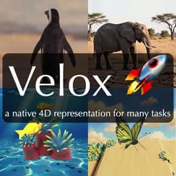 @jon_barron reposted: 📢📢📢 Velox 🚀: Learning Representations of 4D Geometry and Appearance

In our #CVP...