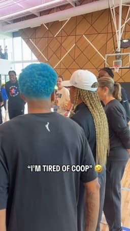 @WNBA: Show everyone why you were chosen 💯

Teresa Weatherspoon delivers a message to her team ahead of tom...