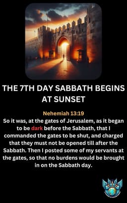 @3AngelsWatchman: Sunset, NOT sunrise 

6th day sunset to 7th day sunset

Friday sunset - Saturday sunset https://t.co...