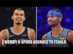 SPURS ADVANCE TO THE FINALS 🚨 Wemby leads San Antonio over SGA & OKC in Game 7 👽 | NBA on ESPN