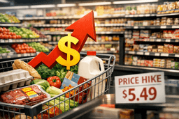 Inflation at the grocery store may be worse than at the gas pump
