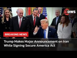 FULL Q&A: U.S. President Trump Urgent Remarks on Iran, Peace Deal and Secure America Act | AC15