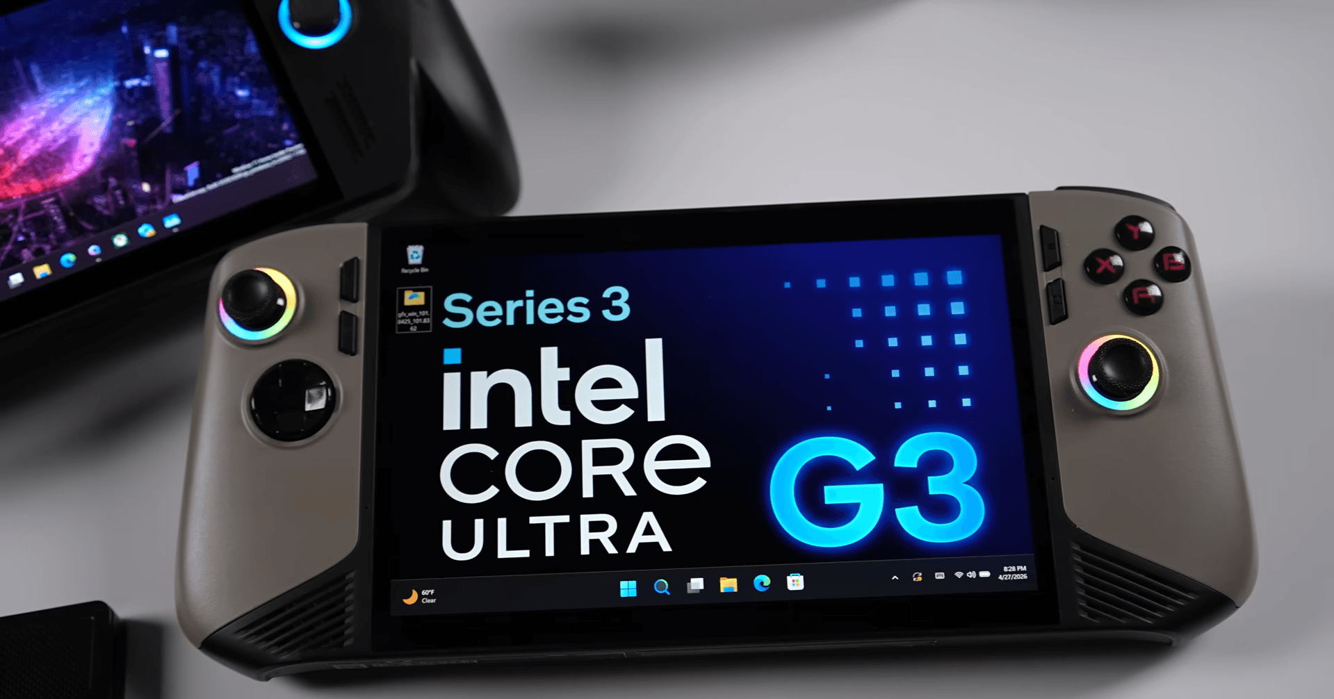 Acer Reveals Handheld Powered by Intel Arc G3 Gaming Chip and Intel Xe3 Graphics
