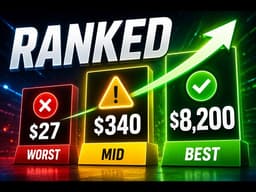 I Ranked 10 AI Side Hustles From Worst To Best