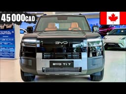 Canadians are waiting for this BYD | Coming soon to North America | New BYD Titanium 7 2026