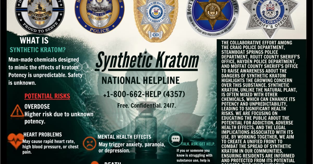Kratom Awareness - Craig Police Department