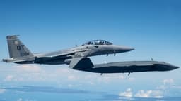 F-15EX And Ghost Bat Team Up Over Pacific During ...
