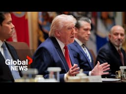 Trump says “serious negotiations” happening with Iran to end war