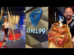 What To Expect When This NEW Attraction Opens At Disney Springs! Level99 Is So Fun & Delicious Food!