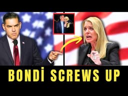 Prosecutor DETONATES Bombshell On Bondi In Explosive Epstein File Update