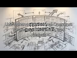 Large Language Model-Enhanced Relational Operators Taxonomy and Benchmark Analysis