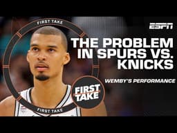 Stephen A. on how the Knicks stopped Wemby & the Spurs 🗣️ THEY WORE HIM DOWN! 👀 | First Take