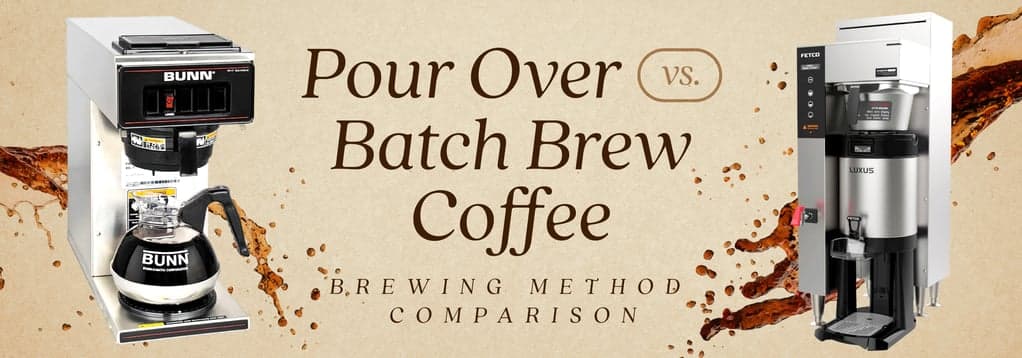 Pour-Over vs. Batch-Brew Coffee