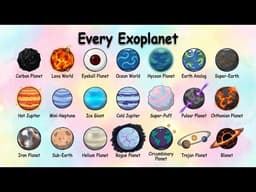 Every Type of Exoplanet Explained  in the Universe