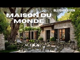 Maison du Monde Inside a European Vintage Dream Home with Eclectic Charm and Timeless Style