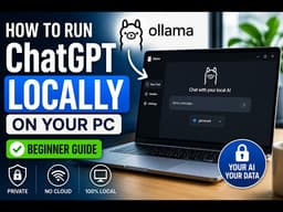 How To Run ChatGPT Locally On Your PC (Beginner Guide Ollama)