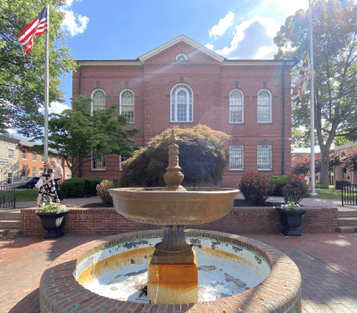 Historic courthouse fountain in Bel Air being assessed for ...