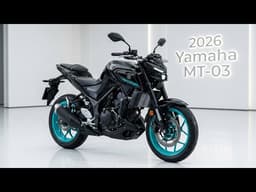 Yamaha MT-03 2026 Officially Drops With Stunning New Design