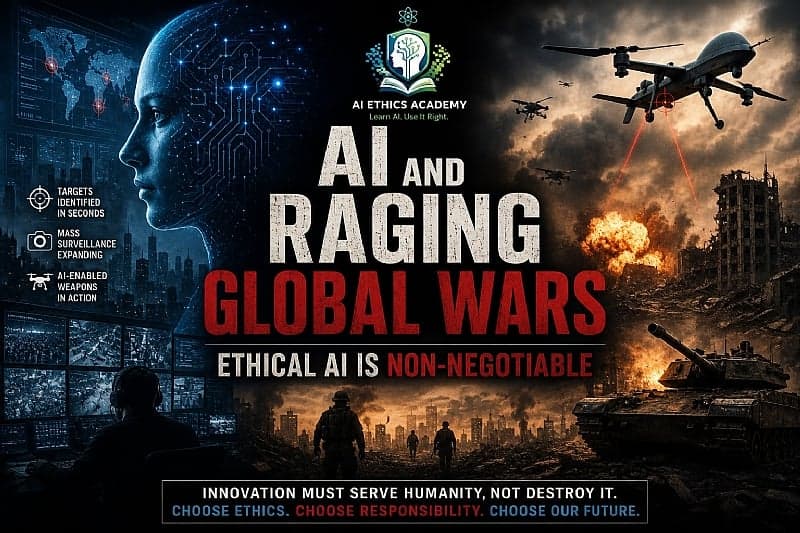 AI and Raging Global Wars: Ethical AI Is Non-Negotiable