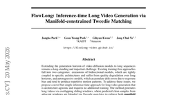 FlowLong: Inference-time Long Video Generation via Manifold-constrained Tweedie Matching