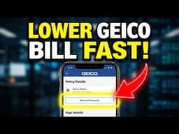 How to Reduce Insurance Premiums with Geico - Step By Step