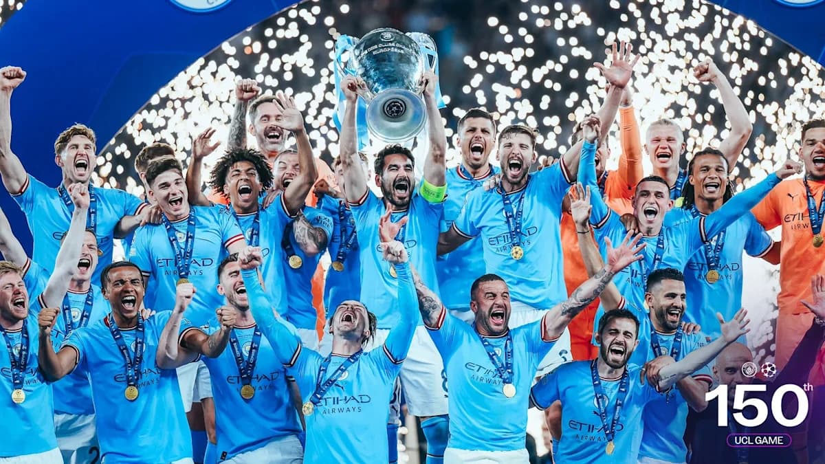 City's journey to 150 Champions League games
