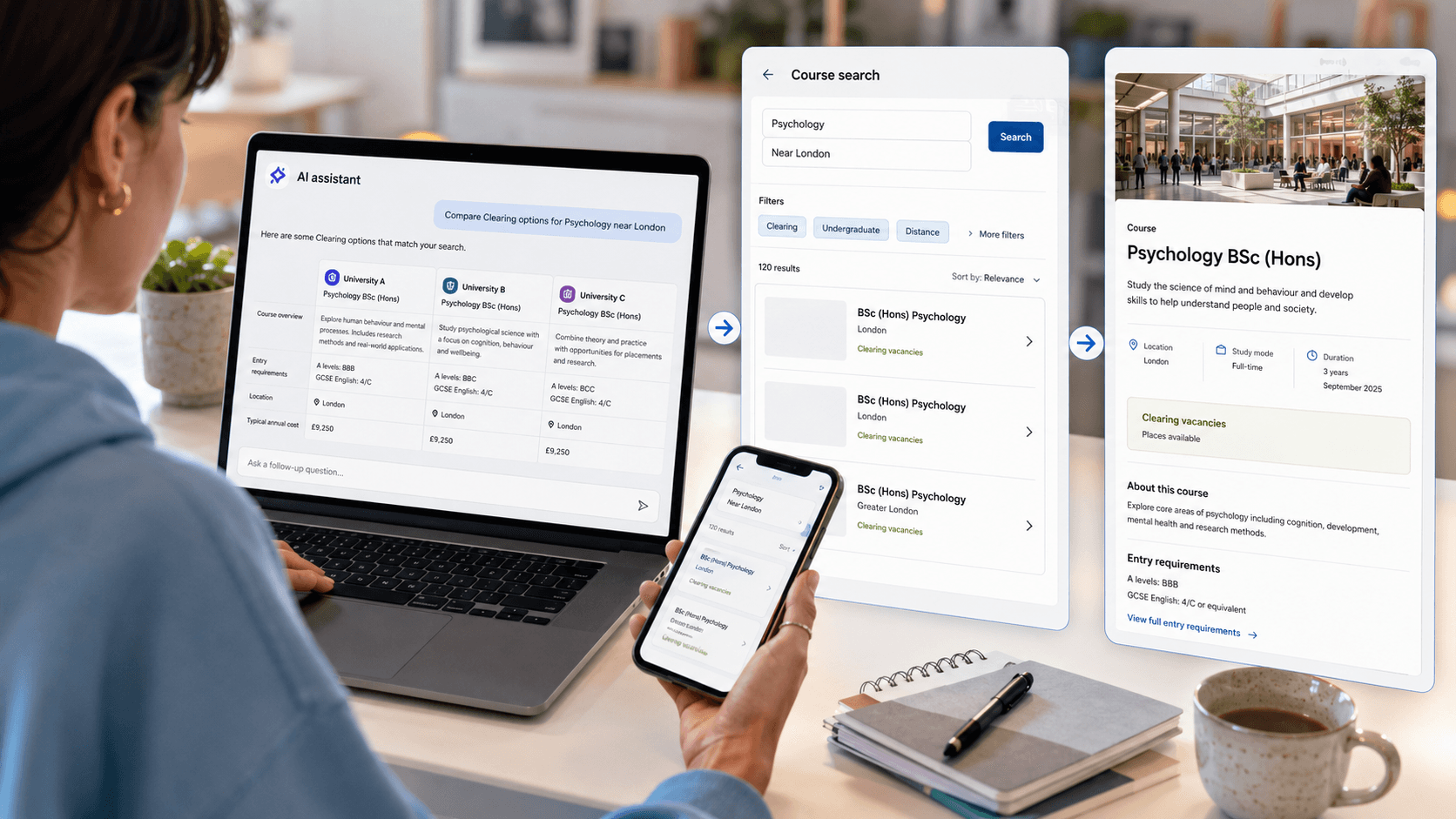 How AI Is Changing the Clearing Journey Before UCAS