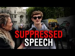 Nick Shirley stands for freedom at 'Unite the Kingdom' rally