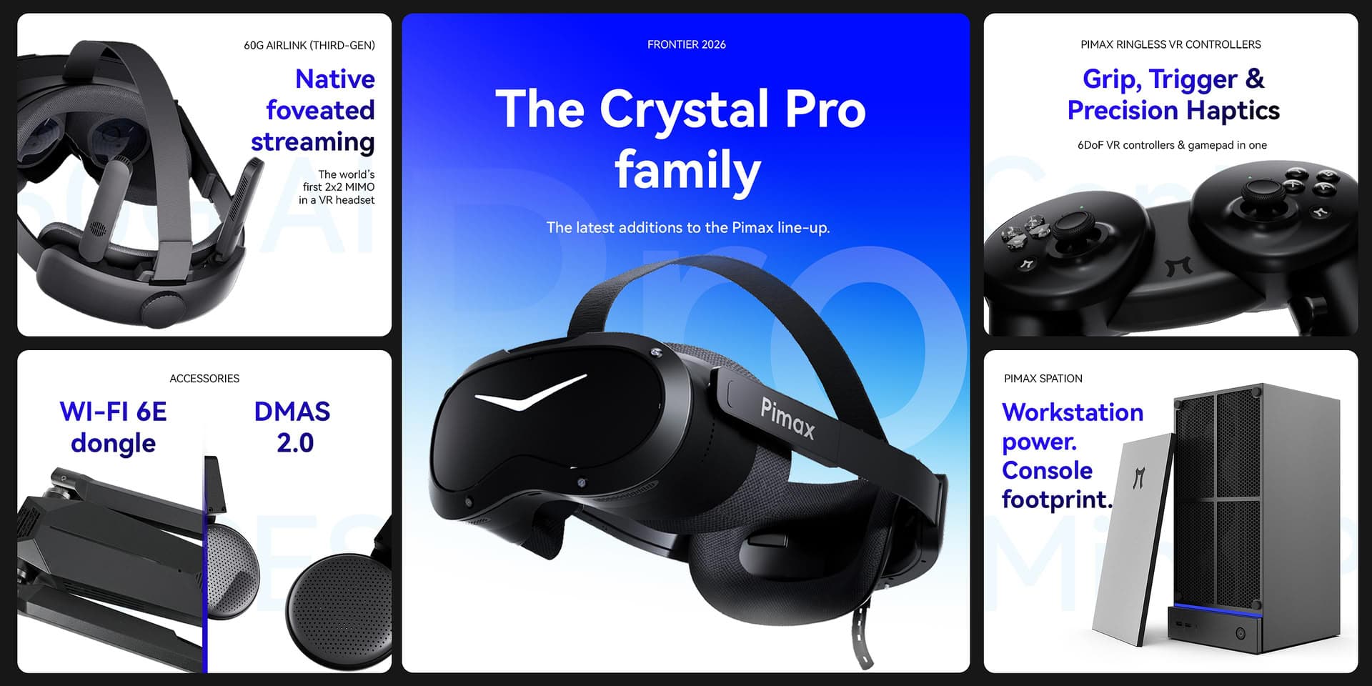 Pimax Unveils Crystal Pro Wireless PC VR Headset ...