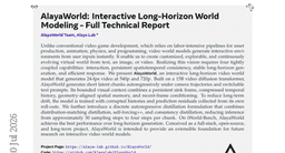 AlayaWorld: Interactive Long-Horizon World Modeling -- Full Technical Report