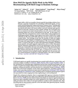 @omarsar0 reposted: Agent skills look great in demos.

Hand them a curated toolbox, and they shine.
...