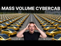 Tesla Cybercab Mass Production Spotted Insane!