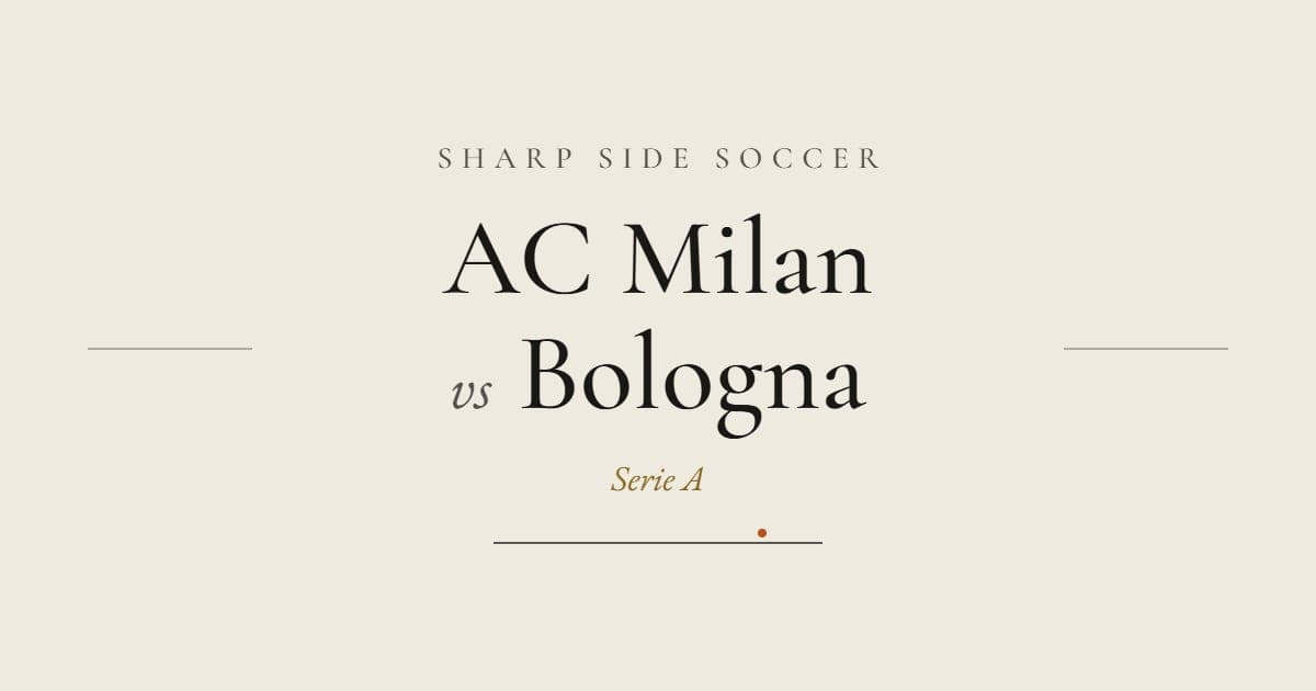 AC Milan vs Bologna - Wednesday