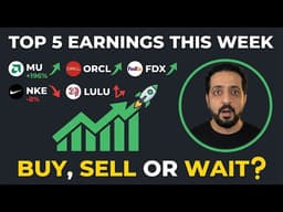 Top 5 Earnings This Week: Micron EXPLODES, Nike CRASHES — Buy, Sell or Wait? (April 2026)